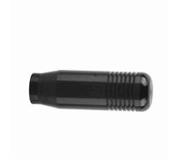 Picysa Pommeau de Levier de Vitesse en Aluminium, élégant et Durable, 8.5cm, pour Remplacement Manuel du Levier de Vitesse (Noire)