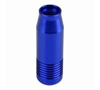 Picysa Pommeau de Levier de Vitesse en Aluminium, élégant et Durable, 8.5cm, pour Remplacement Manuel du Levier de Vitesse (Bleue)