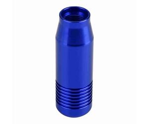 Picysa Pommeau de Levier de Vitesse en Aluminium, élégant et Durable, 8.5cm, pour Remplacement Manuel du Levier de Vitesse (Bleue)