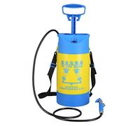 Picysa Pulvérisateur à Pression 5L avec Soupape de Surpression Pulvérisateur de Pelouse de Jardin Portable à 2 Ports pour L'arrosage