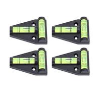 Picysa RV T Level 4 Pièces Mini Niveaux à Bulles Portables pour un Nivellement Précis du Camping-car et des Accessoires D'équilibre de Voyage