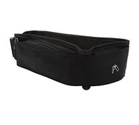 Picysa Sac de Taille pour Course à Pied, Multi-Poches Indépendantes, élastique, Respirant, Fin et Léger, Ceinture de Jogging avec Bande Réfléchissante (Noir)