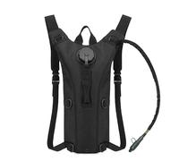 Picysa Sac D'hydratation avec Vessie d'eau de 2 L, Sac à Dos étanche en Tissu Oxford pour Le Cyclisme, à Dos de Randonnée Respirant avec Sangles Réglables pour Hommes et Femme (Noire)