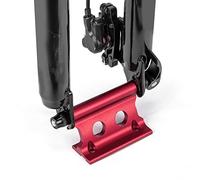 Picysa Support de Fourche Avant de Vélo à Dégagement Rapide pour Toit de Voiture, Support Solide en Alliage D'aluminium 18x8x7cm 1 unité (#1)