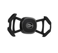 Picysa Support de Téléphone de Vélo en Silicone Réglable Antichoc pour Support D'ordinateur de Vélo - Noir - Facile à Installer - 1 unité
