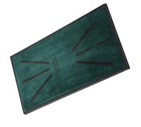 Picysa Tapis de Frappeur de, Couverture D'entraînement Durable pour L'analyse du Swing, Surface en Velours Doux, Taille 60 Cm X 30 Cm, Idéal pour Une Utilisation Intérieure/extérieure