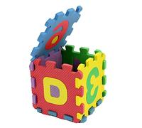 Picysa Tapis de Puzzle 36 Pièces, Tapis de Jeu pour bébé, de Chambre à Coucher avec Numéro de bébé avec Puzzle et Lettres, Salle en Mousse pour Enfants, Jeu de, Jouet de Gymnastique, Entraînement