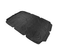 Picysa Toit Pivotant pour Extérieur, Jardin, Cour, pour Chaises à Bascule, Protection Contre la Poussière, Tissu Oxford argenté 210D, Toit Pivotant pour Balcon (Noire)