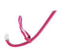 Picysa Tuba monté sur Le Devant avec Embout en Silicone pour L'entraînement à la Natation et Les Activités de Plongée - Conception Durable, Bandeau Réglable, 1 unité (Rouge)