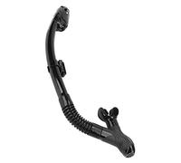 Picysa Tube Respiratoire de Plongée avec Baleines, équipement Professionnel de Plongée en Apnée à Sec pour Les Activités Océaniques, Matériau en Silicone de qualité Alimentaire Léger 1 unité (Noire)