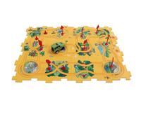 Picysa Voitures électriques, Dinosaures -Puzzle -Tiel Track Set avec Réunion de Bricolage pour Les Enfants à Partir de 3 Ans, Idéal pour Les Jours Fériés