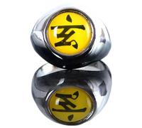 Pidak Bagues de l'organisation Ninja - Cosplay - Réglables en métal - Taille unique - Aube, 9.5 mm, Zinc, Aucune pierre précieuse.