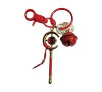 PIDAK Porte-clés Elfa Maga en forme de sceptre - 7 cm - Hochet, or, XL