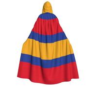 Pidgazdfgv Cape Jedi à capuche avec drapeau de l'Arménie pour adulte, pour Halloween, Noël, cosplay, uniforme de vampire 59