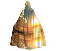 Pidgazdfgv Cape Jedi à capuche pour adulte Good Morning pour Halloween, Noël, fête, cosplay, uniforme de vampire 59