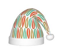 Pidgazdfgv Chapeaux de fête de Noël de style moderne du milieu du siècle pour enfants, parfait pour les fêtes de fin d'année, le Nouvel An