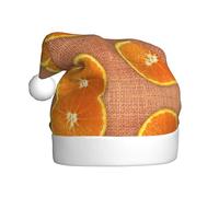 Pidgazdfgv Chapeaux de Noël en verre pour adultes avec motifs citrons et oranges