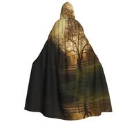 Pidgazdfgv Countryside Farm - Cape Jedi à capuche pour adulte, pour Halloween, Noël, fête, cosplay, uniforme de vampire 59
