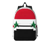 Pidgazdfgv Drapeau de la République arabe syrienne 17 pouces Sac à dos pour ordinateur portable école d'affaires vol approuvé w nd Bagages Sleeve Femmes Hommes