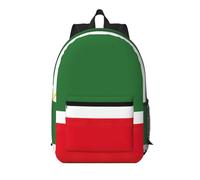 Pidgazdfgv Drapeau de la République Tchétchène 17 pouces Sac à dos pour ordinateur portable école affaires vol approuvé w nd Bagages Sleeve Femmes Hommes