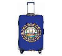 Pidgazdfgv New Hampshire State Flag Housse de bagage pour valise, housse de protection pour valise, housse de protection pour bagages S-XL, blanc, XL