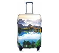 Pidgazdfgv Peaceful Lake Housse de protection pour valise, housse de protection pour valise S-XL, blanc, M