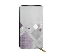 Pidgazdfgv Portefeuille en cuir avec fermeture éclair pour téléphone portable avec blocage RFID de différentes couleurs