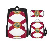 Pidgazdfgv Sac à dos avec drapeau de l'État de Floride pour enfants, garçons et filles, sac à dos, sac à dos, sac à dos, écolier, cadeau pour étudiant
