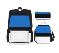 Pidgazdfgv Sac à dos drapeau de l'Estonie pour enfants, garçons et filles, sac à déjeuner, sac à dos, sac à dos, sac à dos, écolier, cadeau pour étudiant