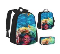 Pidgazdfgv Sac à dos motif poisson clown pour enfants, garçons et filles, sac à dos d'école, sac à livres, cadeau pour élève secondaire