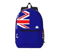 Pidgazdfgv Sac à dos pour ordinateur portable de 17 pouces avec drapeau australien approuvé pour l'école, les affaires, les vols, les w nds, pour femmes et hommes