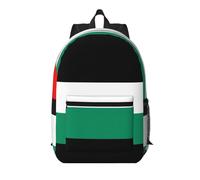 Pidgazdfgv Sac à dos pour ordinateur portable de 17 pouces avec drapeau de la Palestine - Pour l'école, les affaires, les vols, les w nds - Pour homme et femme