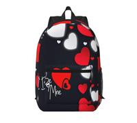 Pidgazdfgv Sac à dos pour ordinateur portable de 17 pouces Happy Valentine pour l'école, les affaires, les vols, les w nds, pour femmes et hommes