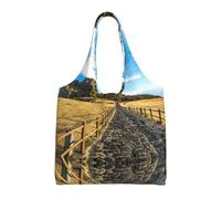 Pidgazdfgv Sac fourre-tout réutilisable en toile de l'île de Jeju Corée Sac de courses Sac de courses Sac de courses Sac de courses Cadeau Voyage Infirmière Enseignant