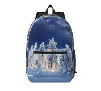Pidgazdfgv Snow Sac à dos pour ordinateur portable 43,2 cm Pour école Business Avion Valise Weekend Bagage Sleeve Femme Homme