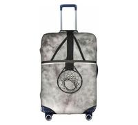 Pidgazdfgv Superbe housse de protection pour valise de basket-ball pour valise de taille S-XL, blanc, XL