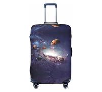 Pidgazdfgv The Solar System Housse de protection pour valises S-XL, blanc, M