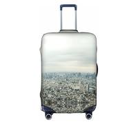Pidgazdfgv Tokyo Bird Eye View Housse de protection pour valise S-XL, blanc, L