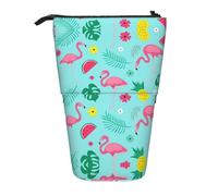 Pidgazdfgv Trousse à crayons portable Flamingo Ice Cream Fruit School Office Kid Student Adult Girl Boys Gift Up