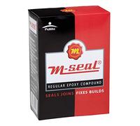 Pidilite M-Seal Composé époxy standard 1 x 25 g - Imperméable, haute résistance, flexible, durcissement rapide - Colle le métal, le verre, le béton, la céramique - Transparent