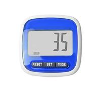 Pidomètre 3D Counter de Pas - trackers Fitness Portable | Clip sur Le Compteur pour Les Femmes Hommes, Suit étapes la Distance Temps Calories brûlées, d'application ou téléphone nécessaire, si