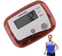 Pidomètre de Marche, Compteur de Pas Compact - Petite à Distance de Marche Miles/km Podomètre,Le Sport Multifonctionnel Doit Avoir Un Compteur de Pas pour Les Sports, quotidiennement, la Forme physi