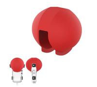 Pidynx Coque de protection en silicone pour Insta360 X5 Full Stealth Dive Case - Résistant aux chocs, imperméable, résistant à la transpiration, facile à nettoyer, protection intégrale (rouge)