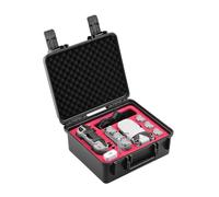 Pidynx Coque rigide étanche pour DJI Mini 2 - Intérieur éponge antichoc - Extérieur durable et résistant aux rayures - Poignée confortable - Noir - Intérieur éponge antichoc et poignée confortable,