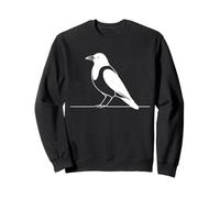Pie-bavard Linéaire Ornithologue Sweatshirt