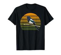 Pie Bavarde Biologiste Ornithologue Nature Oiseau T-Shirt
