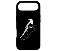 Pie Bavarde Line Art Oiseau Ornithologie Coque pour iPhone Air