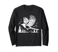 Pie-Bavarde Linéaire Observateur Oiseaux Manche Longue