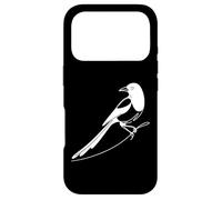Pie-bavarde Linéaire Ornithologue Coque pour iPhone 17 Pro
