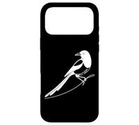 Pie-bavarde Linéaire Ornithologue Coque pour iPhone 17 Pro Max